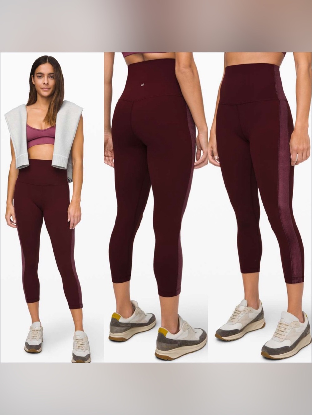 Lululemon Align Super High-Rise Crop *Velvet